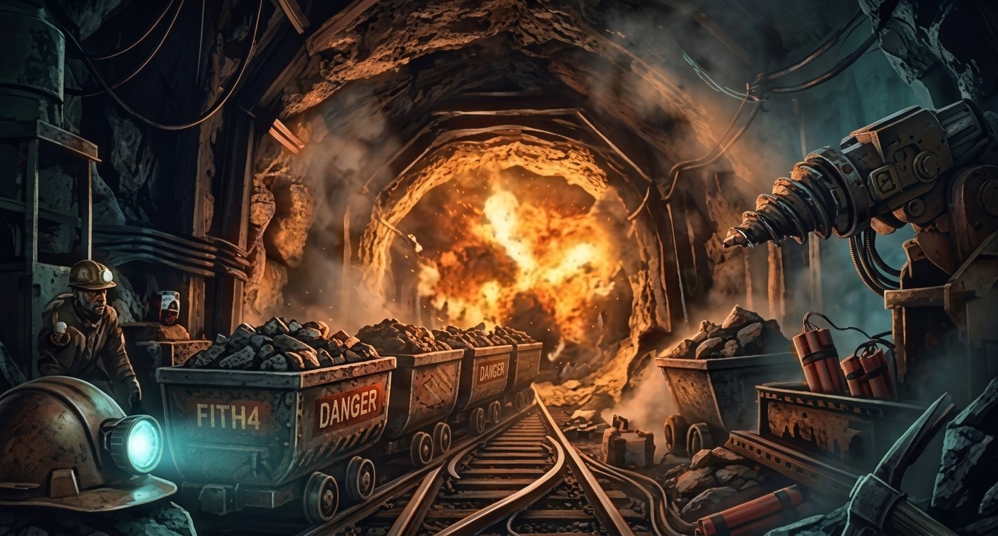 Fire in the Hole 4 slot by Nolimit City